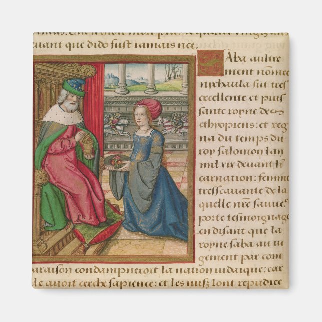 Aimant La reine de Saba (Devant)