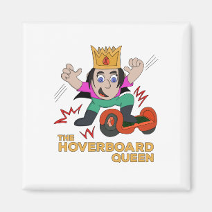Aimant La reine du Hoverboard