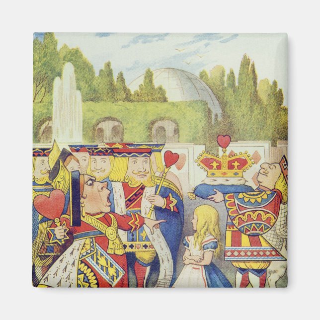 Aimant La reine est venue ! Et n'est-elle pas en colère ? (Devant)