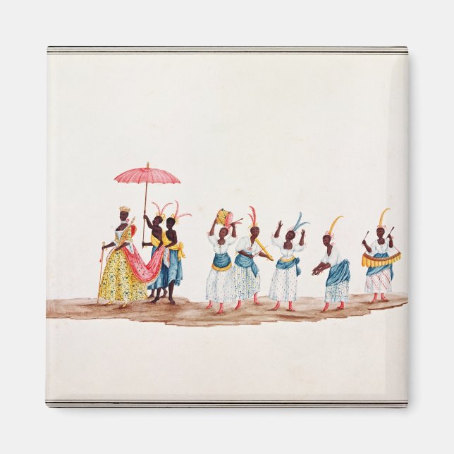 Aimant La Reine et sa suite (Devant)