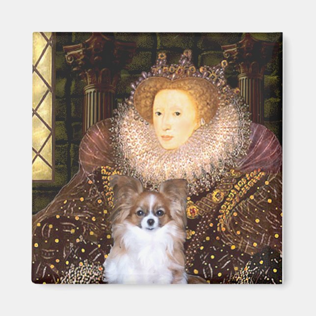 Aimant La Reine - Papillon 6 (Devant)