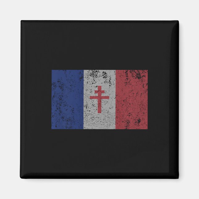 Aimant La Résistance Le Drapeau Français France Paris 2èm (Devant)