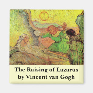Aimant La Résurrection de Lazare par Vincent van Gogh