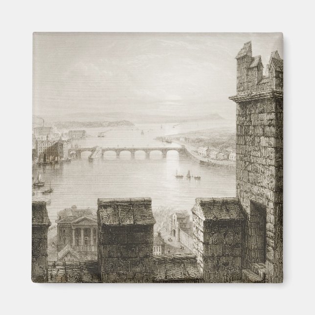 Aimant La rivière Shannon et Limerick (Devant)