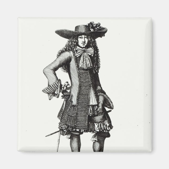 Aimant La robe d'épée d'été, 1675 (Devant)