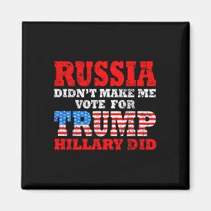 Aimant La Russie ne m'a pas fait voter pour Trump, c'est