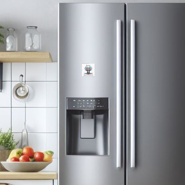 Aimant La Saint-Valentin (Valentine's Day fridge magnet. Love grows.)