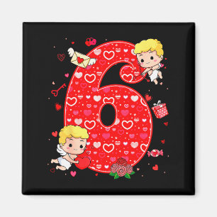 Aimant La Saint-Valentin Six Sept Cœurs 6 7 Meme Gen Alph