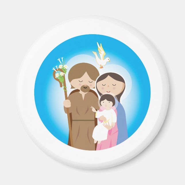 Aimant La Sainte Famille (Devant)