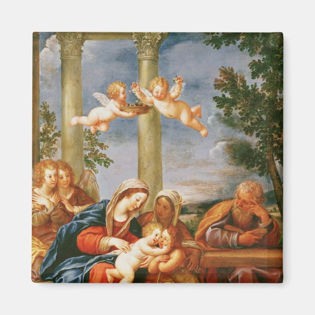 Aimant La Sainte Famille St. Elizabeth et St. John (Devant)
