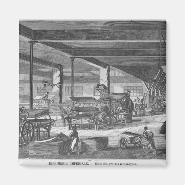 Aimant La salle des imprimeries (Devant)