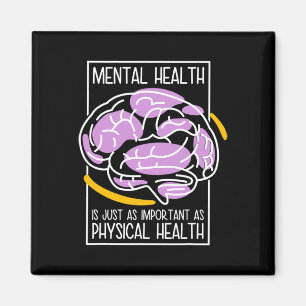 Aimant La Santé Mentale Est Tout Aussi Importante Que La