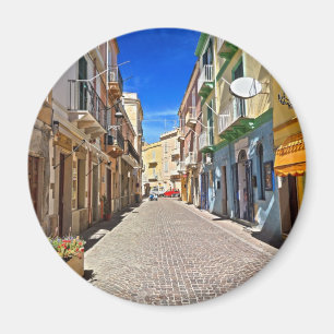 Aimant La Sardaigne - rue principale dans Carloforte