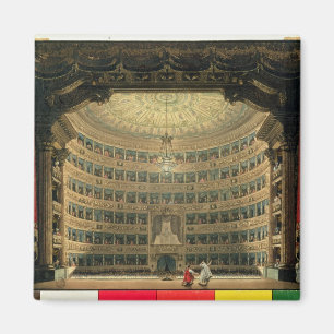 Aimant La Scala, Milan, pendant une représentation