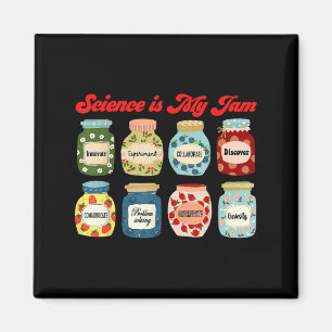 Aimant La science est ma confiture Chimie Biologie Physiq