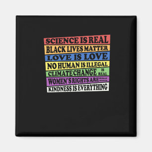 Aimant La science est réelle - Vies noires - L'amour est