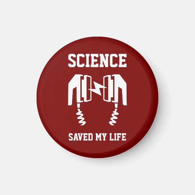 Aimant La science m'a sauvé la vie (Devant)