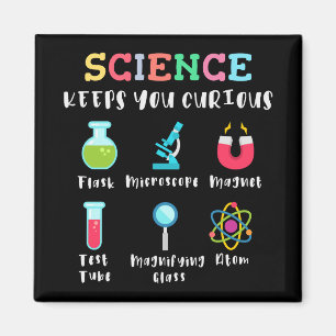 Aimant La science vous garde curieux