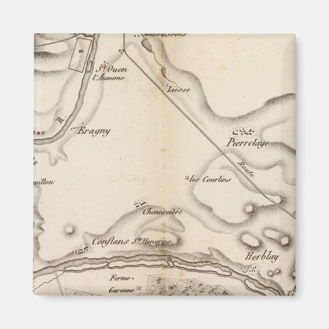 Aimant La Seine, l'Oise (Devant)