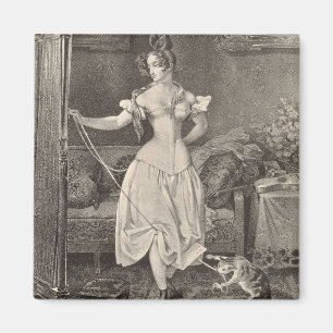 Aimant La Séjour-dentelle, gravée par Alfred Léon