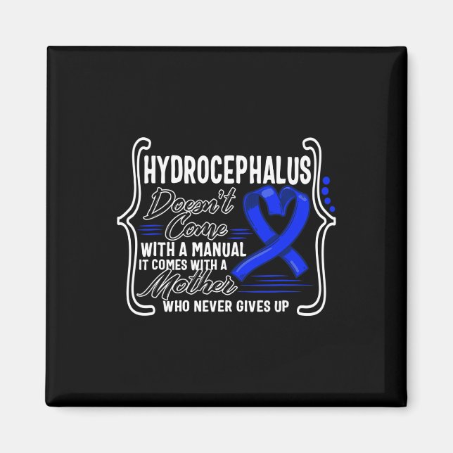 Aimant La sensibilisation à l'hydrocéphalie n'est pas acc (Devant)