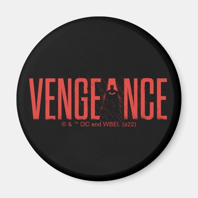 Aimant La silhouette Batman Vengeance (Devant)