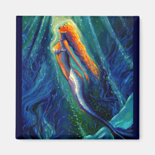 Aimant La sirène et le miroir