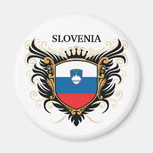 Aimant La Slovénie [personnalisez]