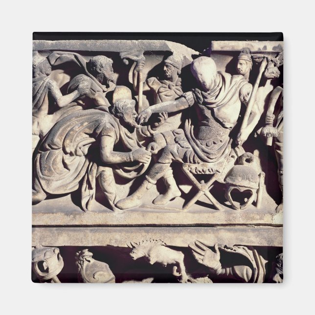 Aimant La soumission d'un barbare à un romain (Devant)