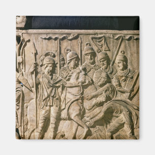 Aimant La soumission d'un barbare à une troupe romaine