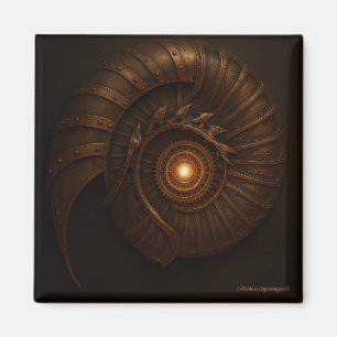 Aimant La Spirale de l’Aube – Artefact steampunk - 