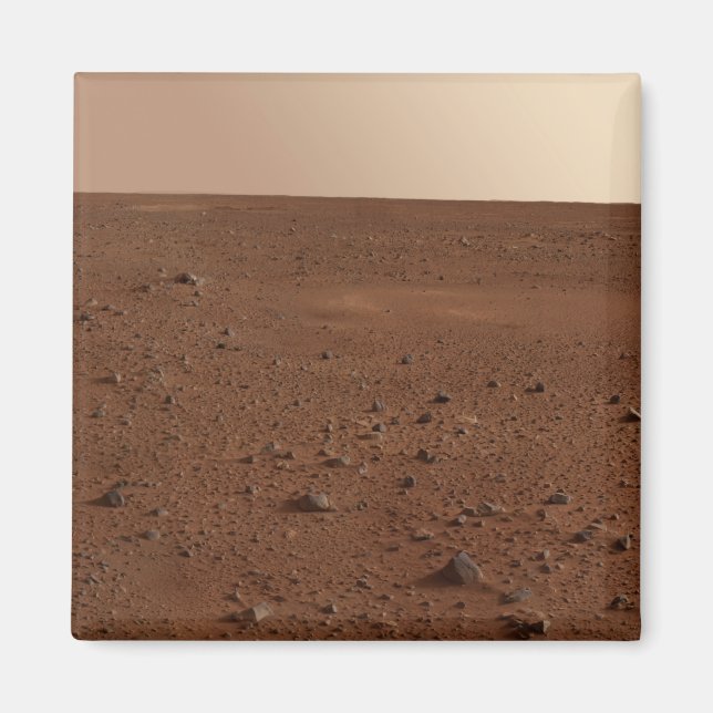 Aimant La surface rocheuse de Mars (Devant)