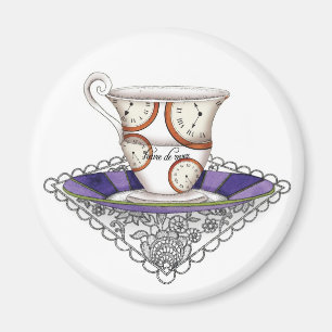 Aimant La tasse de thé synchronise l'aimant