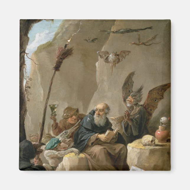 Aimant La tentation de Saint-Antoine (Devant)