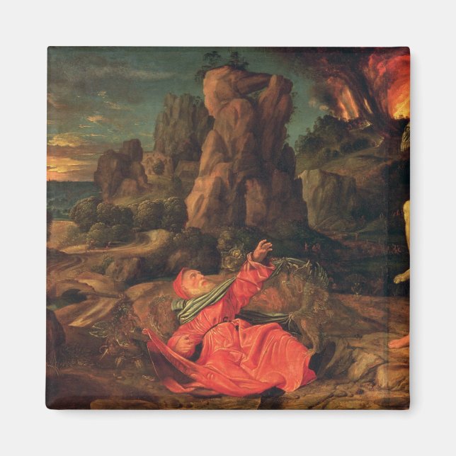Aimant La tentation de St. Anthony, vers 1530 (Devant)