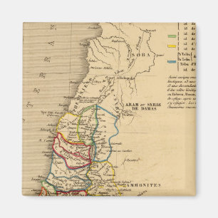 Aimant La Terre Sainte en 12 tribus