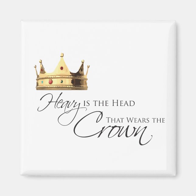 Aimant La tête est lourde (Devant)