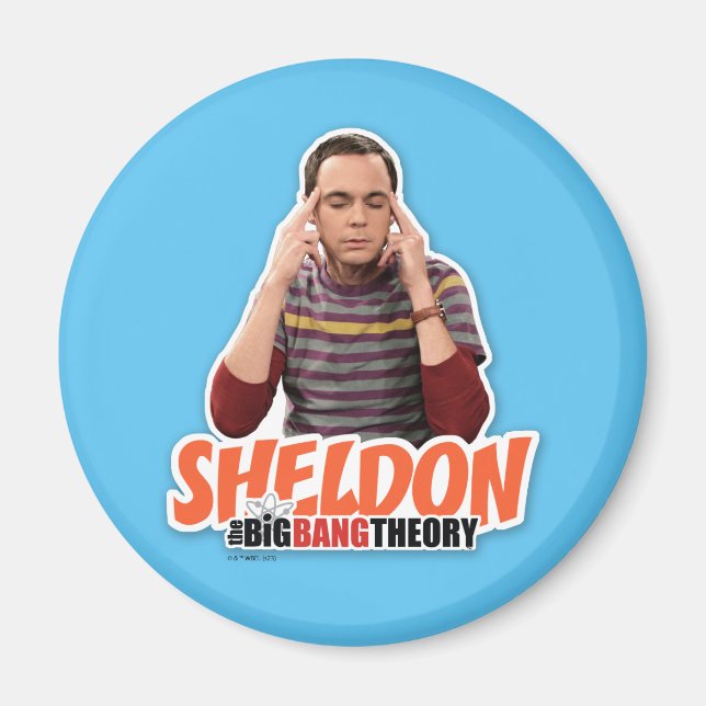 Aimant La théorie du Big Bang | Sheldon (Devant)