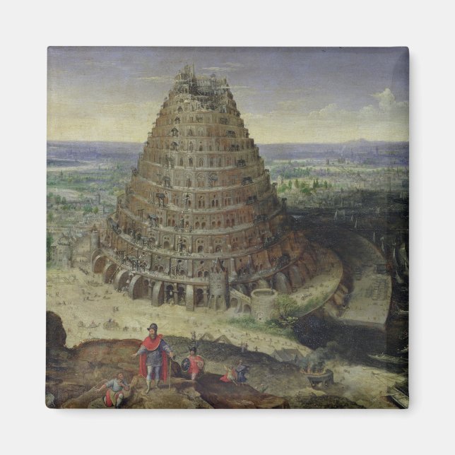 Aimant La Tour de Babel, 1594 (Devant)