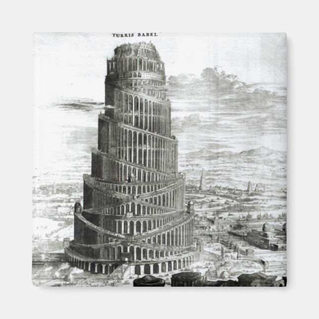 Aimant La Tour de Babel, 1679 (Devant)