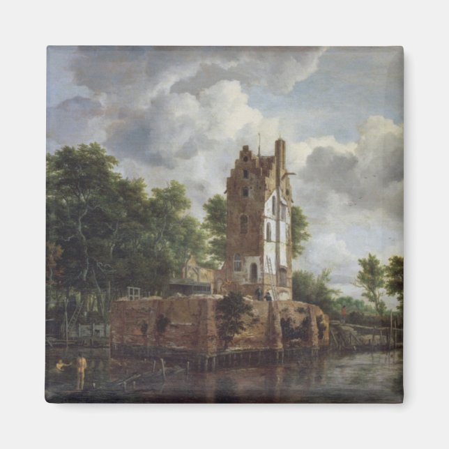 Aimant La tour de l'église (Devant)