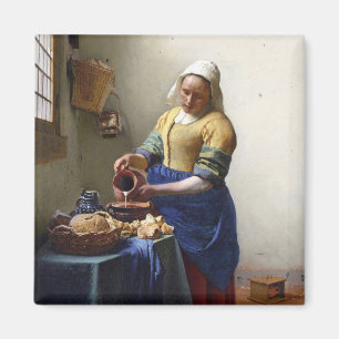 Aimant La trayeuse, c.1658-60 (huile sur la toile)