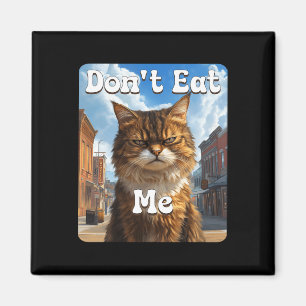 Aimant La triste résistance aux chats ne me mange pas Pla