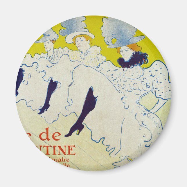 Aimant La Troupe de Mlle Eglantine par Toulouse Lautrec (Devant)