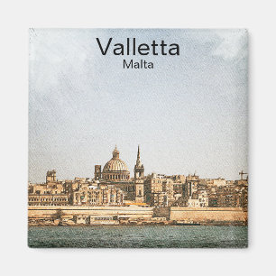 Aimant La Valette Malte Méditerranée