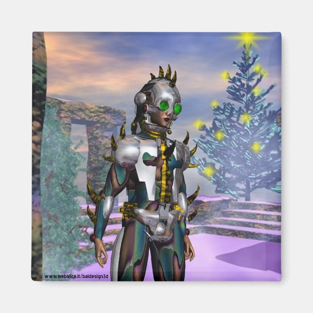 AIMANT LA VEILLE D'UN CYBORG DE NOUVELLE ANNÉE A DÉCLENCH (Devant)