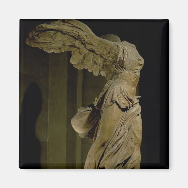 Aimant La Victoire de Samothrace (marbre marial) (voir au (Devant)