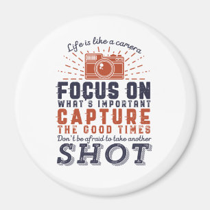 Aimant La Vie Est Comme Une Citation De Photographe De Ca