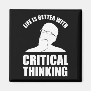 Aimant La Vie Est Meilleure Avec La Pensée Critique