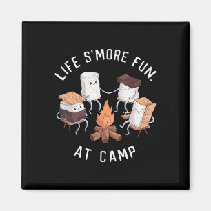 Aimant La vie est plus amusante au camp Marshmallow